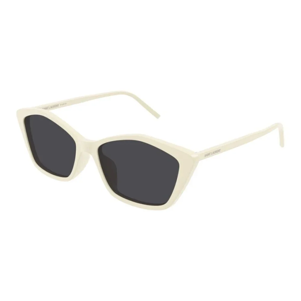 NWT Yves Saint Laurent SL 775 Ivory Black 57mm Sunglasses